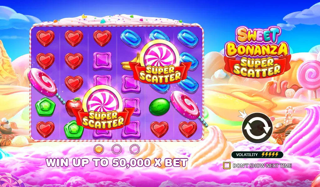 Sweet Bonanza Super Scatter